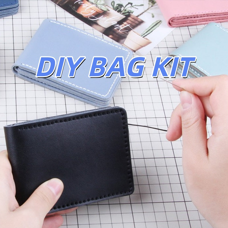 DIY Leather Driving License Holder Kit | Beginner-Friendly Tri-Fold & Bi-Fold Card Wallet Craft Set with Video Tutorial