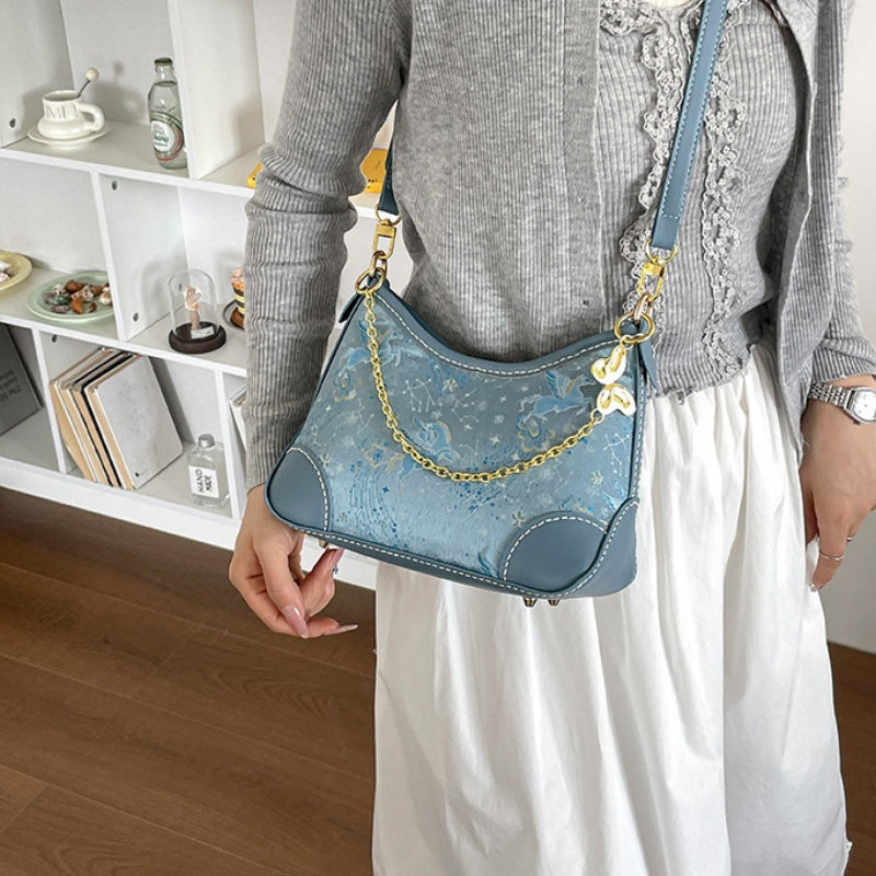 DIY PU Leather Crossbody Bag Kit | Beginner-Friendly Handmade Shoulder Handbag Craft Set with Video Tutorial