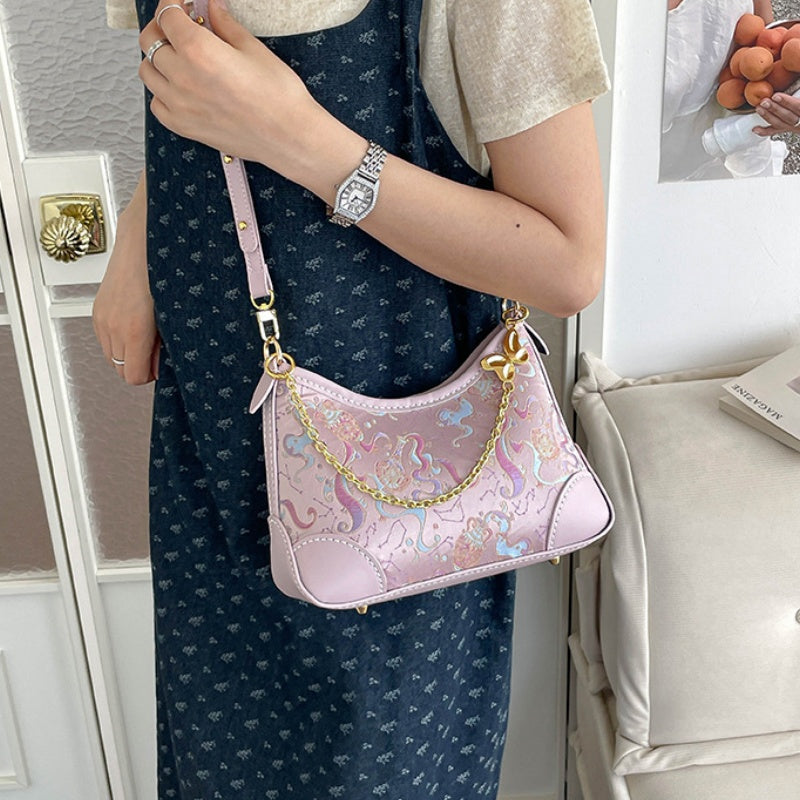 DIY PU Leather Crossbody Bag Kit | Beginner-Friendly Handmade Shoulder Handbag Craft Set with Video Tutorial
