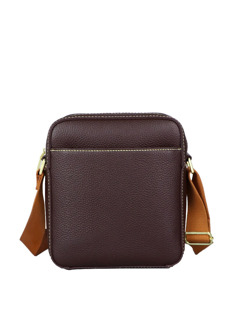 DIY Leather Crossbody Bag Kit for Beginners – Genuine Leather Shoulder Bag Making Set with Video Tutorial & Complete Materials