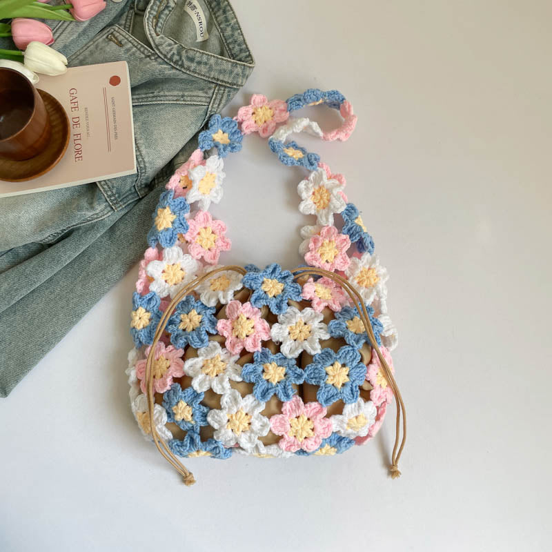 DIY Fabric Tote Bag Kit for Beginners | Handmade Shoulder Bag Sewing Craft Set with Video Tutorial | Lightweight Everyday Tote Bag