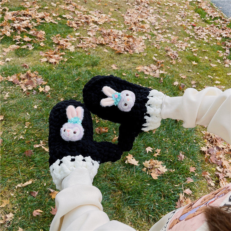DIY Knitted Gloves Kit for Beginners | Handmade Yarn Gloves Craft Set with Video Tutorial