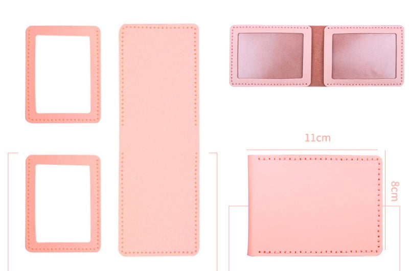 DIY Leather Driving License Holder Kit | Beginner-Friendly Tri-Fold & Bi-Fold Card Wallet Craft Set with Video Tutorial
