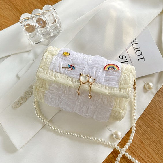 DIY Nylon Shoulder Bag Kit for Beginners – Handmade Crossbody Purse with Video Tutorial & Complete Materials