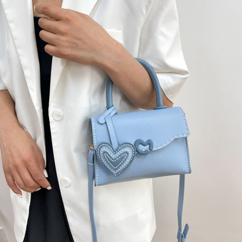 DIY PU Leather Shoulder Bag Kit for Beginners – Handmade Crossbody Purse Craft Set with Video Tutorial