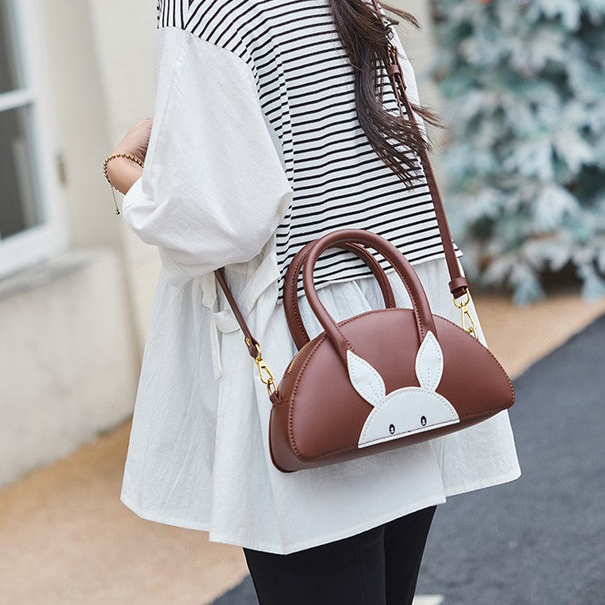DIY Leather Handbag Kit | Beginner-Friendly Cowhide Crossbody & Handheld Craft Set with Video Tutorial