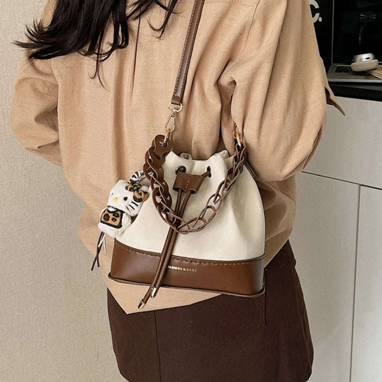 DIY PU Leather Tote Bag Kit for Beginners – Handmade Crossbody Handbag Sewing Kit with Pre-Cut Materials & Video Tutorial