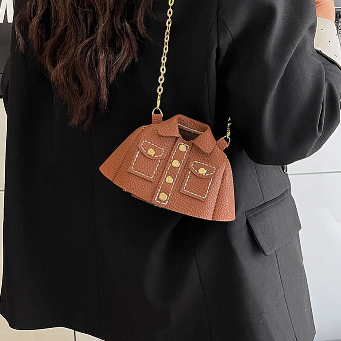 DIY PU Leather Shoulder Bag Kit for Beginners – Handmade Crossbody & Handbag Sewing Kit with Pre-Cut Materials and Video Tutorial