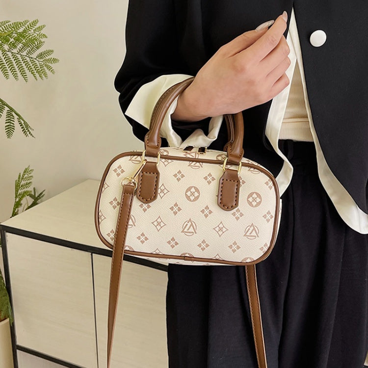 DIY PU Leather Handbag Kit for Beginners – Pre-Cut Sewing Craft Set with Video Tutorial, Elegant Crossbody Shoulder & Handheld Bag DIY Kit