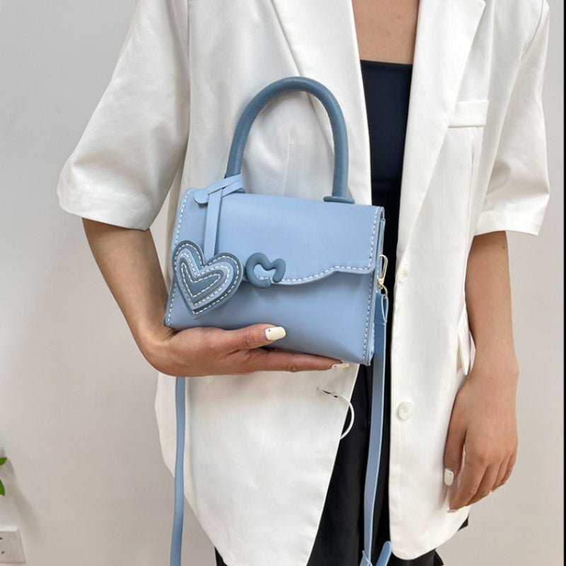 DIY PU Leather Shoulder Bag Kit for Beginners – Handmade Crossbody Purse Craft Set with Video Tutorial
