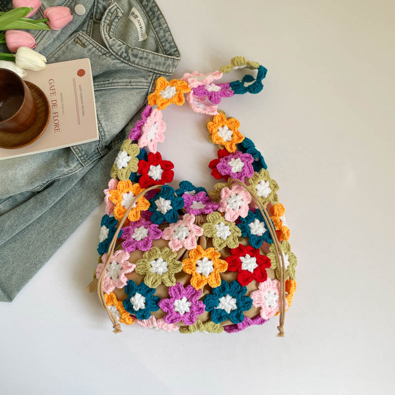 DIY Fabric Tote Bag Kit for Beginners | Handmade Shoulder Bag Sewing Craft Set with Video Tutorial | Lightweight Everyday Tote Bag