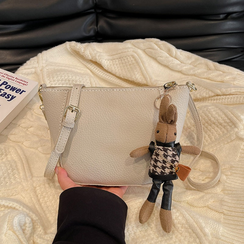 DIY PU Leather Handbag Kit for Beginners | Handmade Crossbody & Shoulder Bag Craft Set with Video Tutorial | Pre-Cut & Pre-Punched Sewing Kit