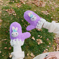 DIY Knitted Gloves Kit for Beginners | Handmade Yarn Gloves Craft Set with Video Tutorial
