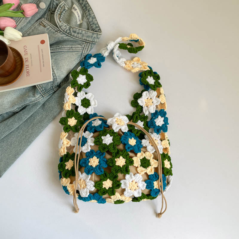 DIY Fabric Tote Bag Kit for Beginners | Handmade Shoulder Bag Sewing Craft Set with Video Tutorial | Lightweight Everyday Tote Bag