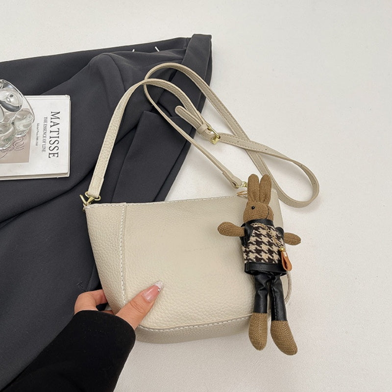 DIY PU Leather Handbag Kit for Beginners | Handmade Crossbody & Shoulder Bag Craft Set with Video Tutorial | Pre-Cut & Pre-Punched Sewing Kit