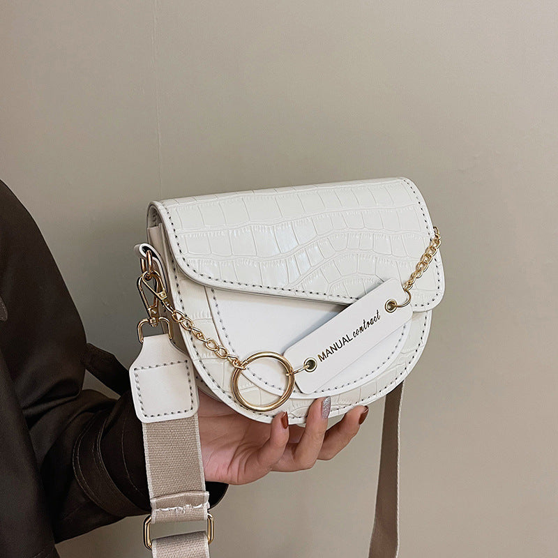 DIY PU Leather Shoulder Bag Kit for Beginners – Pre-Cut & Pre-Punched Crossbody Purse with Video Tutorial