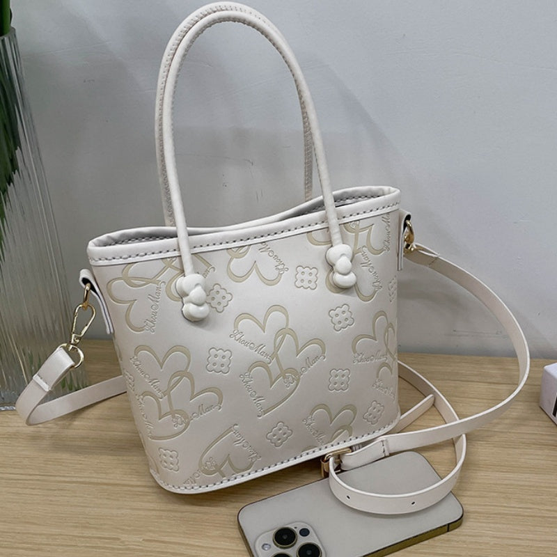DIY PU Leather Shoulder Bag Kit for Beginners – Handmade Crossbody Purse Sewing Kit with Pre-Cut Pieces & Video Tutorial