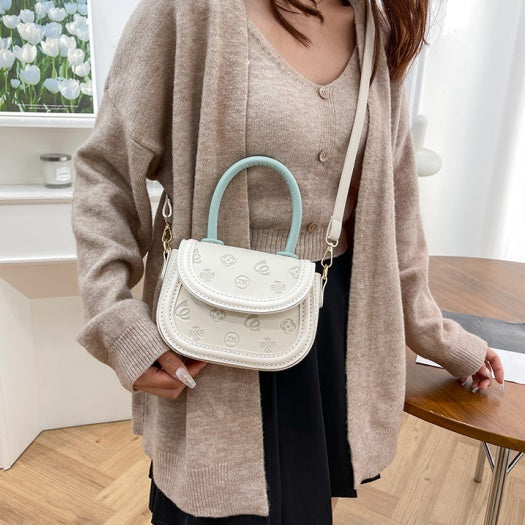 DIY PU Leather Shoulder Bag Kit for Beginners | Handmade Crossbody Bag Sewing Craft Set with Video Tutorial