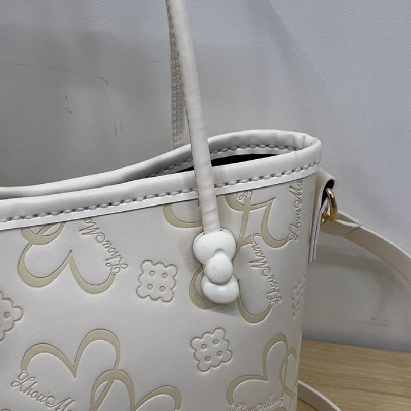 DIY PU Leather Shoulder Bag Kit for Beginners – Handmade Crossbody Purse Sewing Kit with Pre-Cut Pieces & Video Tutorial