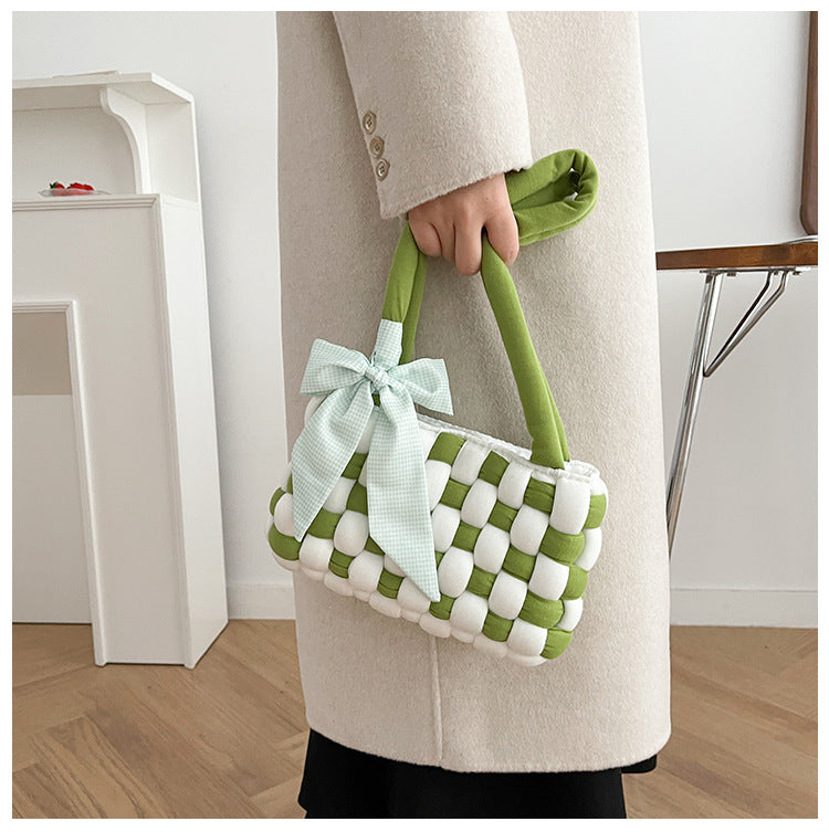 DIY Mini Handbag Kit for Beginners – Handmade Tote & Shoulder Bag Sewing Kit with Video Tutorial