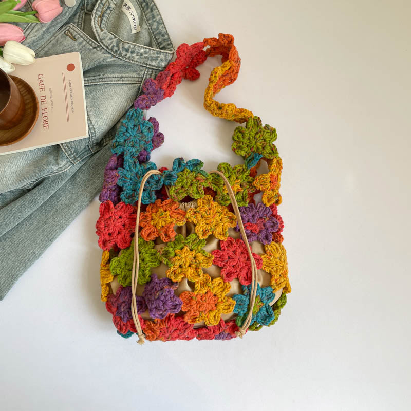 DIY Fabric Tote Bag Kit for Beginners | Handmade Shoulder Bag Sewing Craft Set with Video Tutorial | Lightweight Everyday Tote Bag