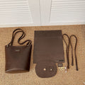 DIY Handmade Tote Bag Kit for Beginners – Pre-Cut PU Leather Sewing Craft Set with Video Tutorial, DIY Gift Bag