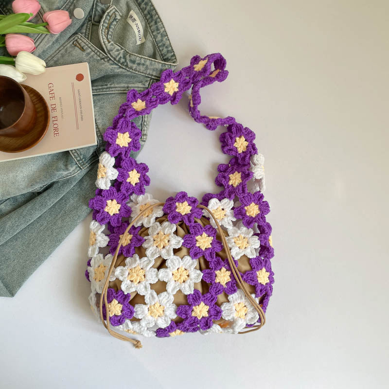 DIY Fabric Tote Bag Kit for Beginners | Handmade Shoulder Bag Sewing Craft Set with Video Tutorial | Lightweight Everyday Tote Bag