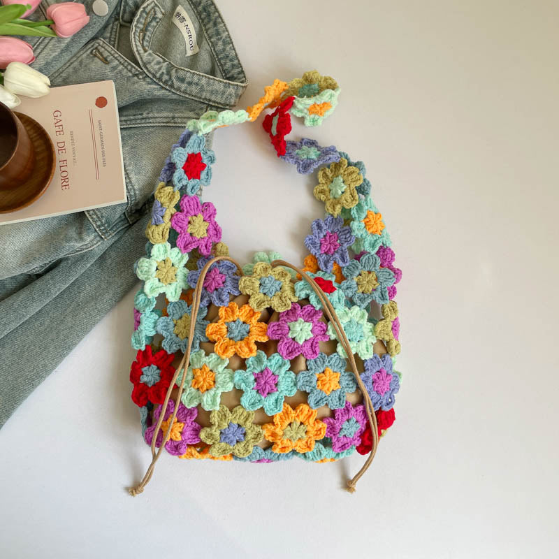 DIY Fabric Tote Bag Kit for Beginners | Handmade Shoulder Bag Sewing Craft Set with Video Tutorial | Lightweight Everyday Tote Bag