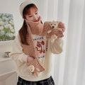 DIY Knitted Scarf Kit for Beginners – Complete Yarn Craft Set with Video Tutorial, Handmade Gift Scarf, Easy Sewing & Weaving Kit