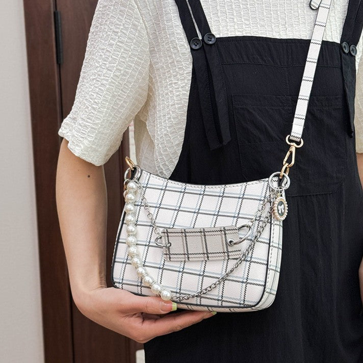 DIY PU Leather Shoulder Bag Kit for Beginners – Pre-Cut & Pre-Punched Crossbody Purse with Video Tutorial