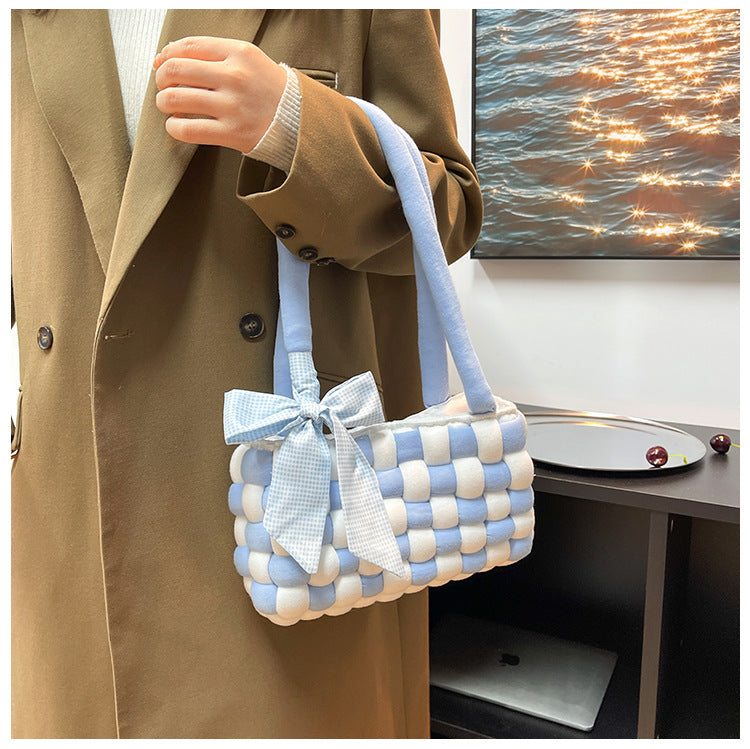 DIY Mini Handbag Kit for Beginners – Handmade Tote & Shoulder Bag Sewing Kit with Video Tutorial