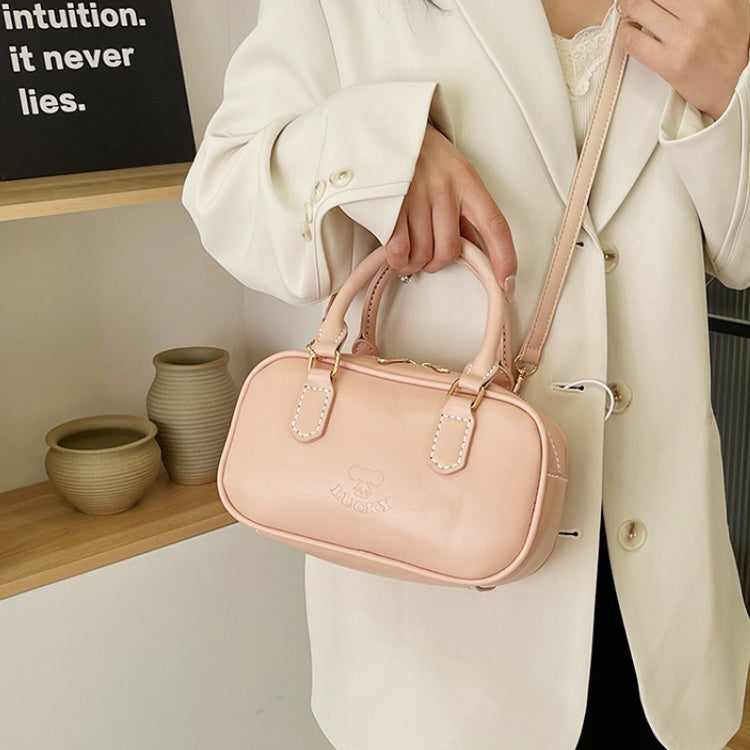 DIY PU Leather Handbag Kit for Beginners – Pre-Cut Sewing Craft Set with Video Tutorial, Elegant Crossbody Shoulder & Handheld Bag DIY Kit