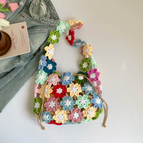 DIY Fabric Tote Bag Kit for Beginners | Handmade Shoulder Bag Sewing Craft Set with Video Tutorial | Lightweight Everyday Tote Bag