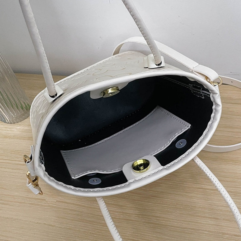 DIY PU Leather Shoulder Bag Kit for Beginners – Handmade Crossbody Purse Sewing Kit with Pre-Cut Pieces & Video Tutorial