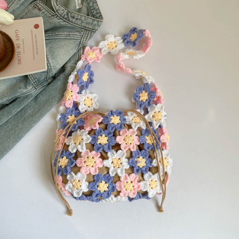 DIY Fabric Tote Bag Kit for Beginners | Handmade Shoulder Bag Sewing Craft Set with Video Tutorial | Lightweight Everyday Tote Bag