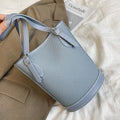 DIY PU Leather Shoulder Bag Kit for Beginners – Handmade Tote Bag Sewing Kit with Pre-Cut Materials & Video Tutorial