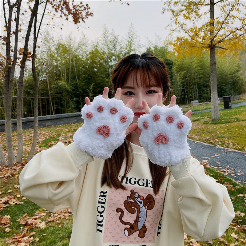 DIY Knitted Gloves Kit for Beginners | Handmade Yarn Gloves Craft Set with Video Tutorial
