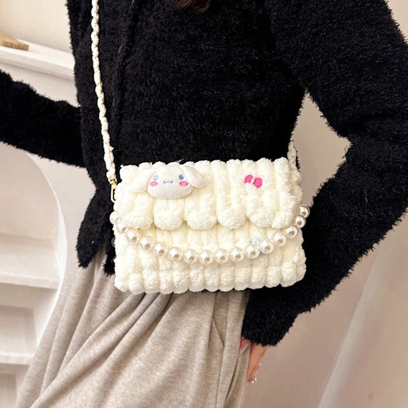 DIY Crochet Shoulder Bag Kit for Beginners – Handmade Crossbody Handbag Craft Kit with Video Tutorial