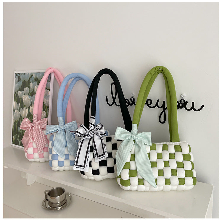 DIY Mini Handbag Kit for Beginners – Handmade Tote & Shoulder Bag Sewing Kit with Video Tutorial