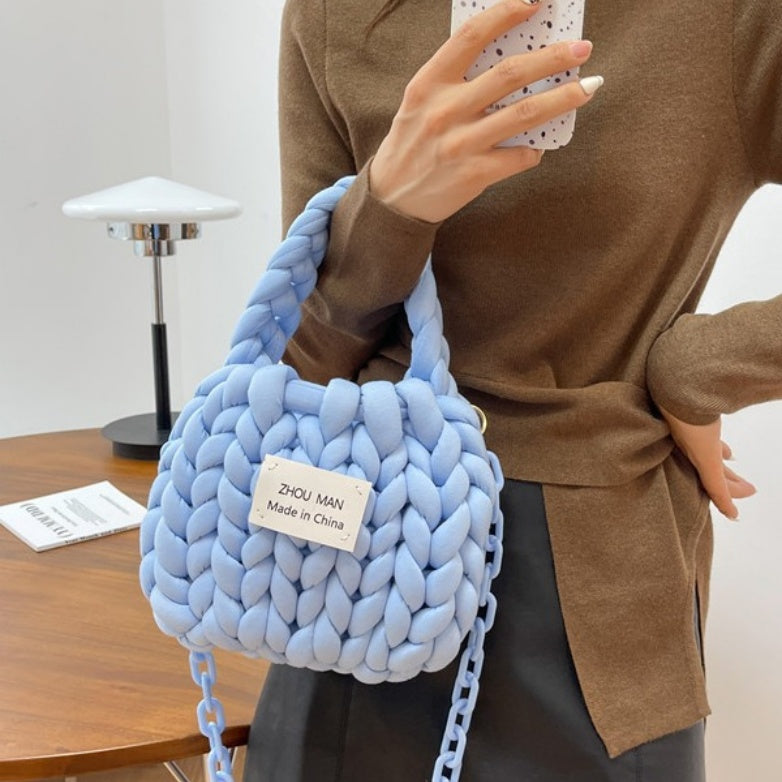DIY Handmade Shoulder Bag Kit for Beginners – Fashion Crossbody & Handbag Craft Kit with Complete Materials and Video Tutorial