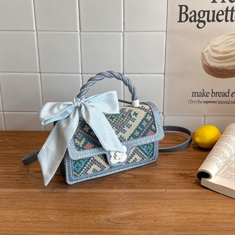 DIY PU Leather Handbag Kit for Beginners | Small Handmade Crossbody & Shoulder Bag Craft Set with Video Tutorial