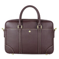 DIY Leather Laptop Briefcase Kit – Beginner Men's Cowhide Work Bag