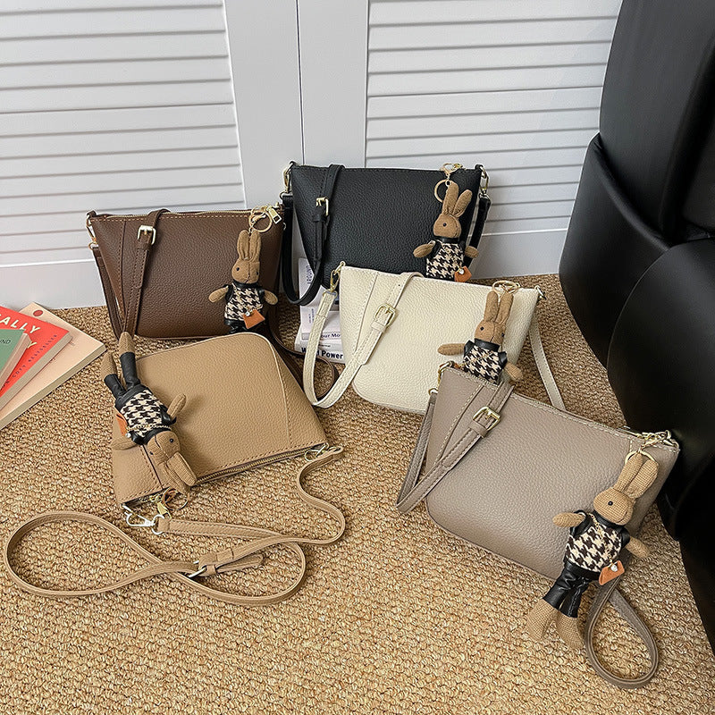 DIY PU Leather Handbag Kit for Beginners | Handmade Crossbody & Shoulder Bag Craft Set with Video Tutorial | Pre-Cut & Pre-Punched Sewing Kit