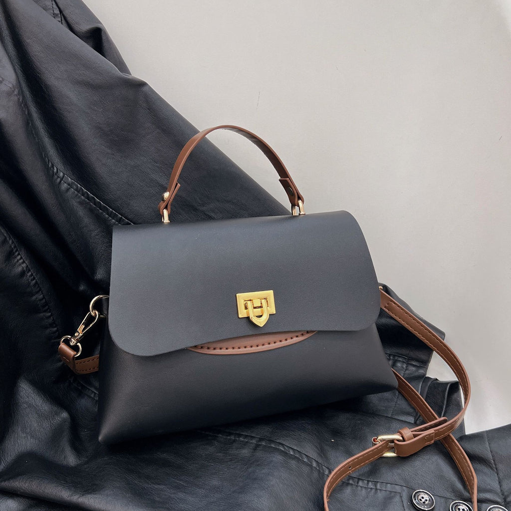 DIY PU Leather Handbag Kit for Beginners | Handmade Crossbody & Shoulder Bag Sewing Craft Set with Video Tutorial | Elegant DIY Purse Kit