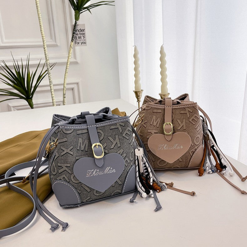 DIY PU Leather Crossbody Bag Kit for Beginners – Handmade Shoulder Bag Sewing Kit with Pre-Cut Leather Pieces & Video Tutorial