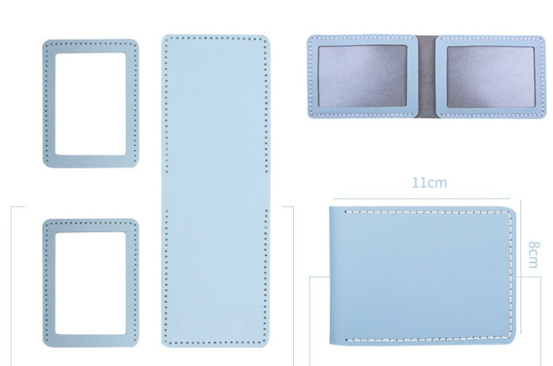 DIY Leather Driving License Holder Kit | Beginner-Friendly Tri-Fold & Bi-Fold Card Wallet Craft Set with Video Tutorial