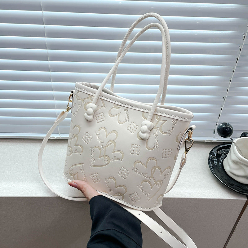 DIY PU Leather Shoulder Bag Kit for Beginners – Handmade Crossbody Purse Sewing Kit with Pre-Cut Pieces & Video Tutorial