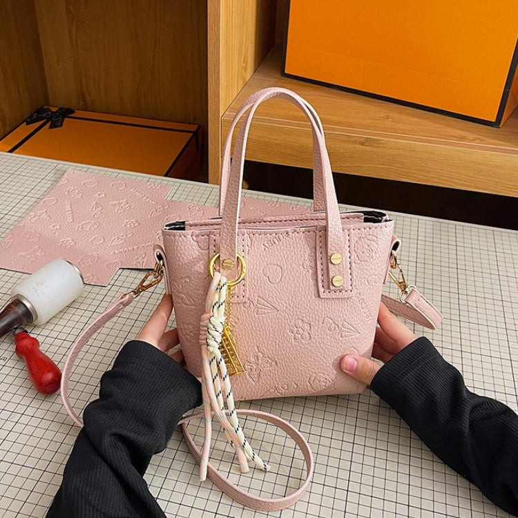 DIY PU Leather Shoulder Bag Kit for Beginners – Handmade Crossbody & Handbag Sewing Craft Set with Video Tutorial