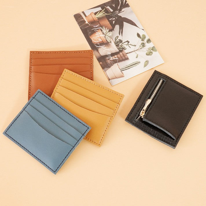 DIY Leather Wallet Kit – Handmade Cowhide Bifold Wallet Craft Set for Beginners with Video Tutorial (Compact Card & Cash Holder)