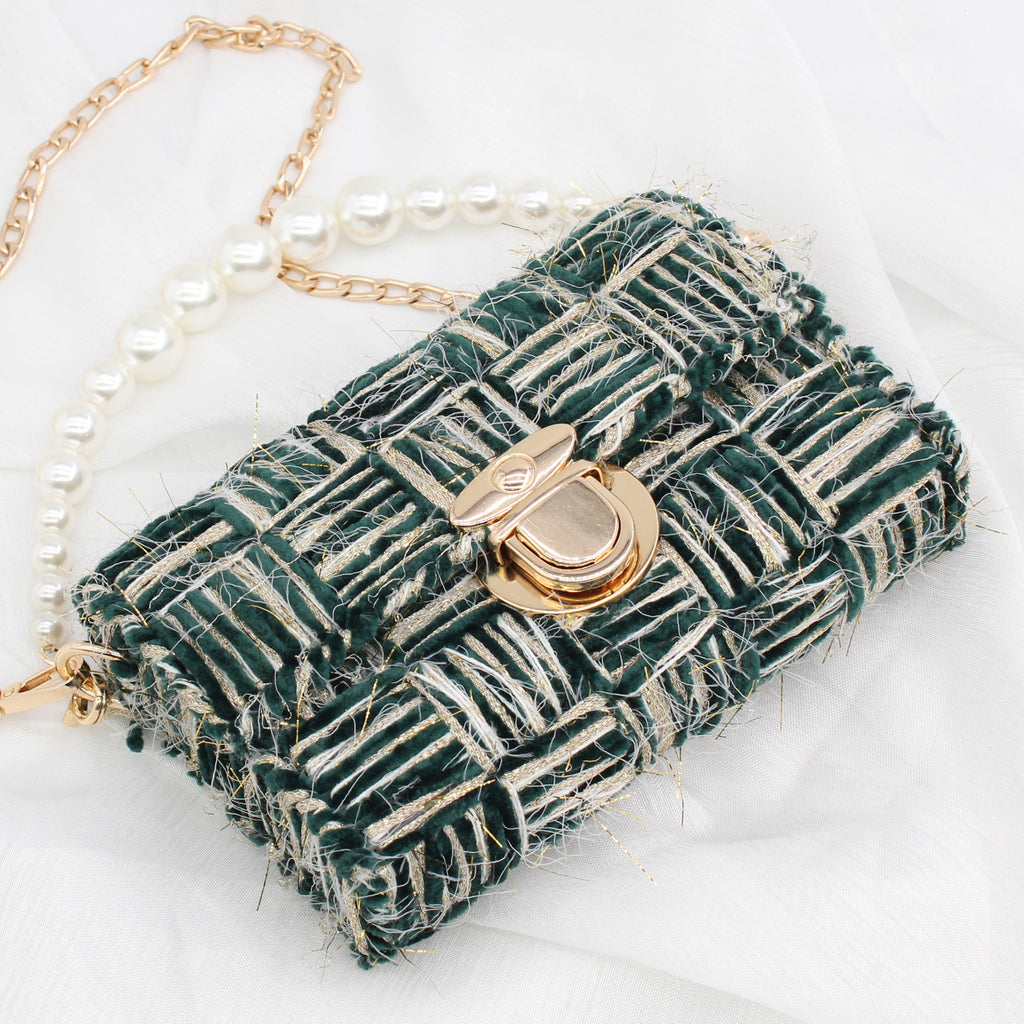 DIY Handmade Handbag Kit | Beginner-Friendly 8-Minute Craft Tote Bag Set | Pre-Ready Weaving Shoulder & Crossbody Bag